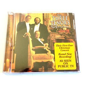 The three Tenors Christmas CD, 2000 Holiday Music Carols Hymns As seen on PBS